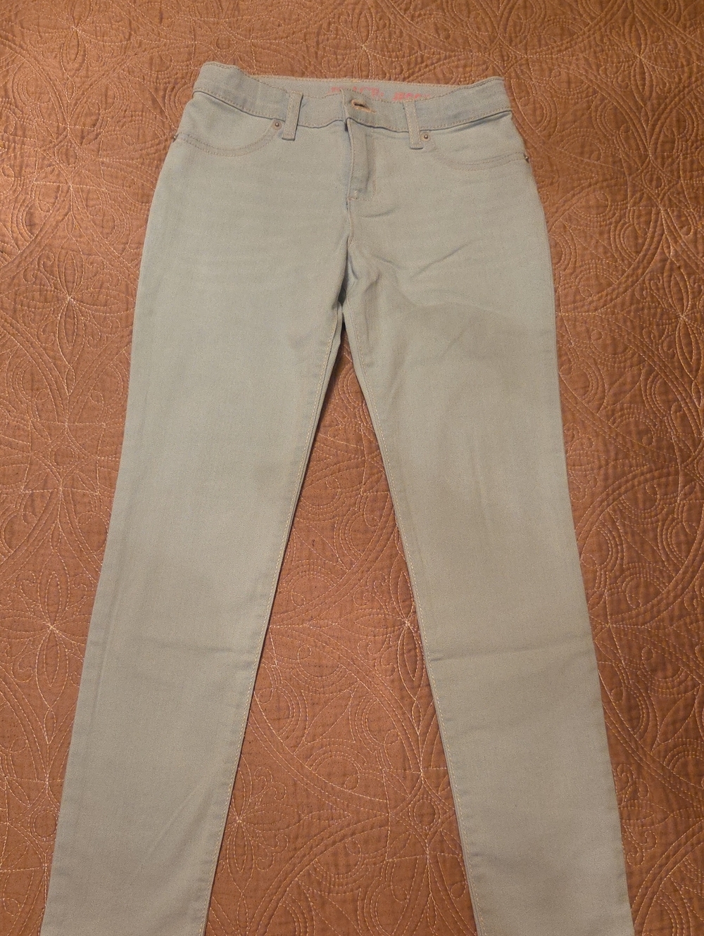 Childrens Place Girls' Light Blue Fade Skinny Jeans
